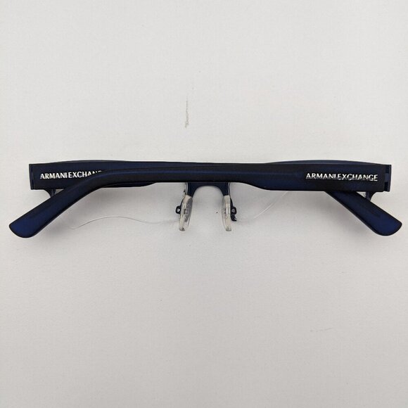🕶️ Armani Exchange AX1014-6059 Semi rimless Eyeglasses 53/17-145 / ALH232 - Picture 2 of 8